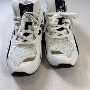 Men’s ASICS 10.5 Gel Duomax Blue White Gold TQ917